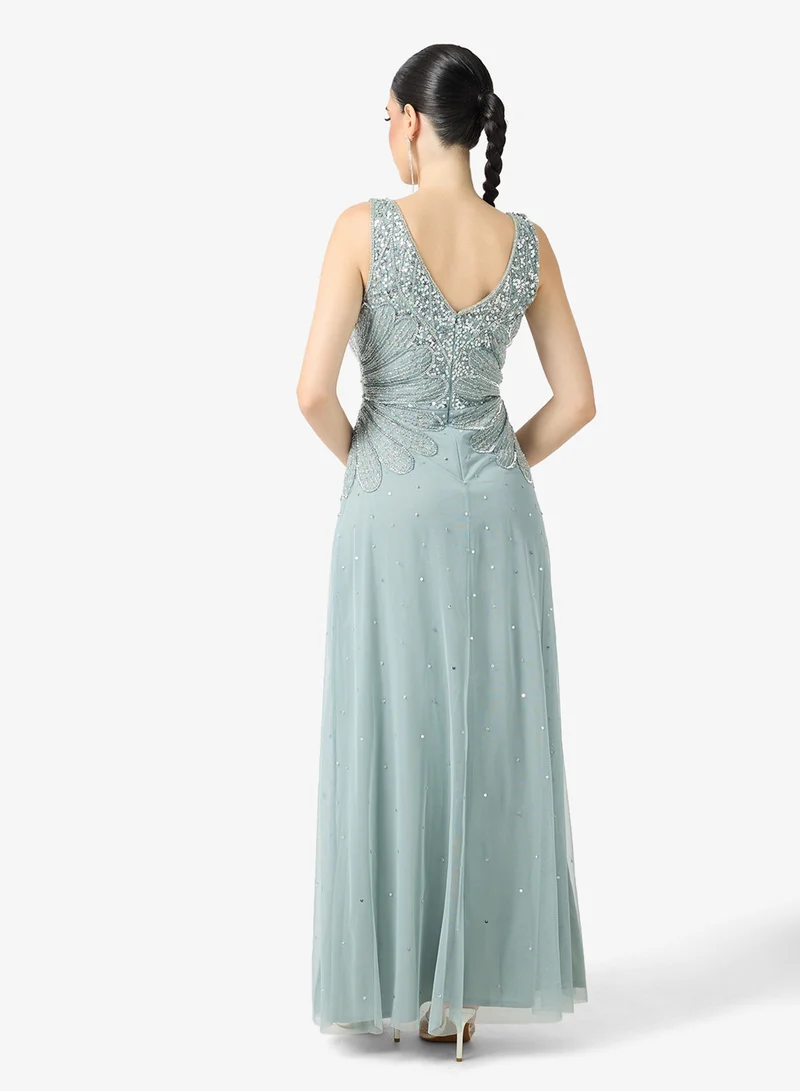 Namshi x  Embellished Evening Dress for Women | Best Price UAE